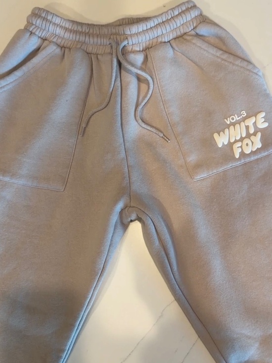White Fox Boutique Pants - White Fox Grey Sweatpants